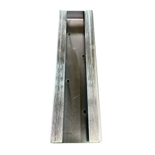 [SBHD378] Steel Sliding block holder with Top Cap 280x80x27mm - Steel Zinc finished