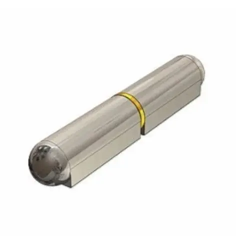 [HGHW187] Steel Weld-On Bullet Hinge - 200mm Length, 22mm Brass Washer - Single