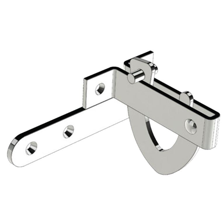 Swing Gates Steel D-Latch and Striker Horizontal bolt - Galvanised