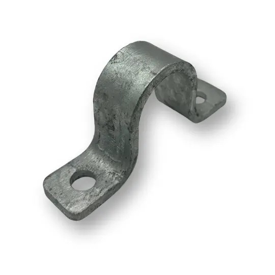 [HN140] Round Tube Bolt-On Hinge Strap - Loose Fit, 20NB - Single