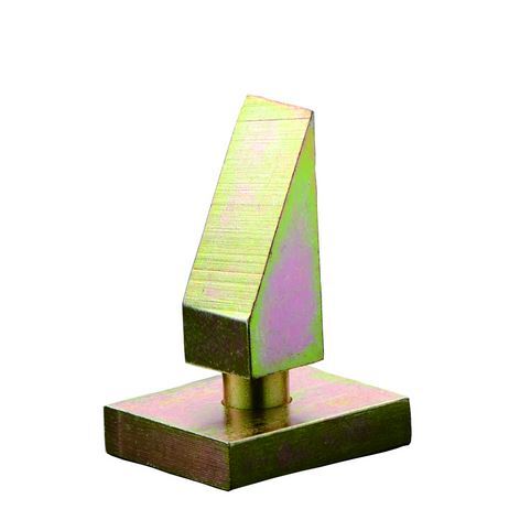 [HN578] Zinc Plated Adjustable Swing Gate Upright Hinge - 20mm Pin, 70x60mm Plate - Single