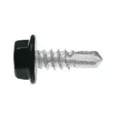 Timber Mates Hex Head Screw 10g  x 25mm in Black Colour / Night Sky