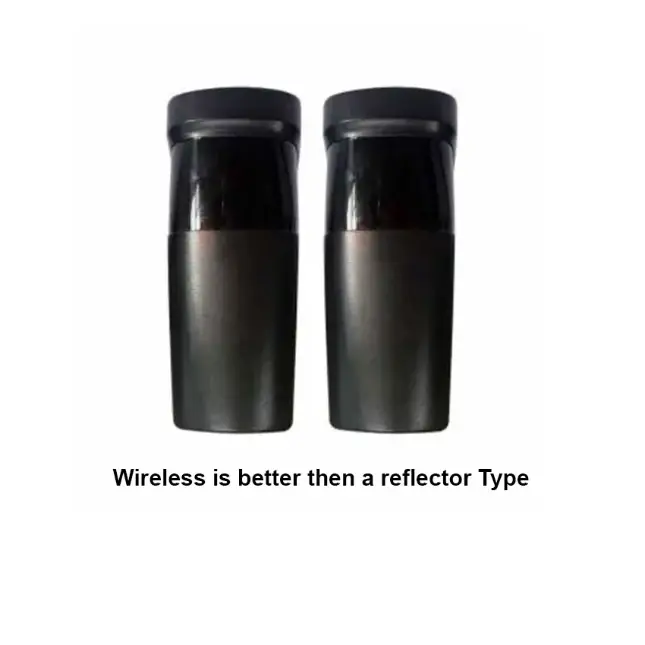 Universal Infrared Sensor Wireless Safety infrared Photobeam 12-24V AC/DC Battery powered for Sliding & Swing Gate Motor