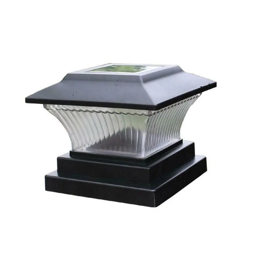 [CPSL016] Waterproof Fence Post Solar LED Light Cap to fit tube Size 152x152mm