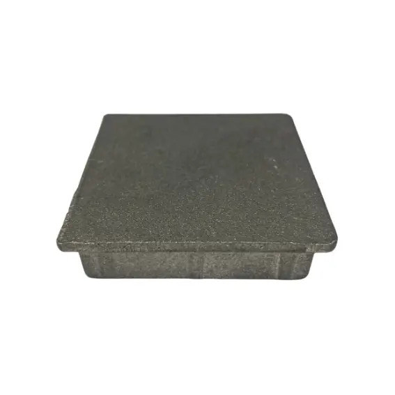 Aluminium End Cap Square for tube size 50x50mm (1.5-2mm wall)