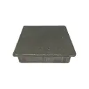Aluminium End Cap Square for tube size 40x40mm (1.5-2mm wall)