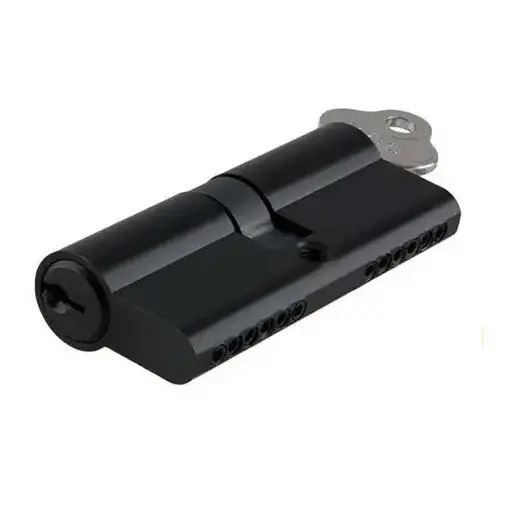 [KB655] Euro Key Barrel 5 pin Cylinders, 90mm - Black - Keyed Alike