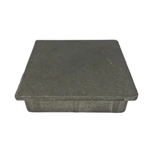 Aluminium End Cap Square for tube size 25x25mm (1.5mm wall)