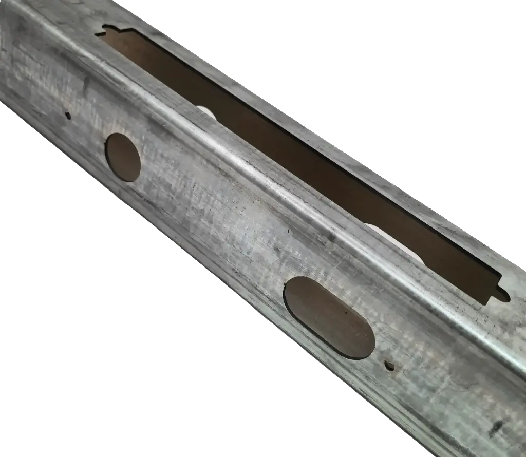 Lock Tube Box EURO 40x40x1.6mm Lockbox Suitable for 20mm Backset GALV Galvanised Steel 2000mm 