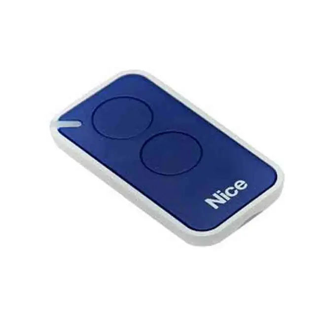 Genuine NICE ERA INTI 2 Button Remote (Blue Color) Garage Door / Gate Remote