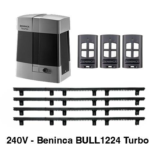 Mains Voltage Beninca BULL1224 Turbo 1200kg Kit