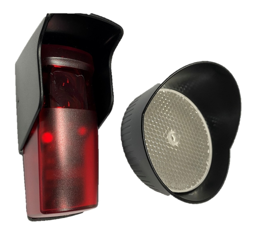 Infrared Reflector Single Beam Safety Beam, Photocell 12-24V AC/DC