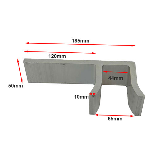 [SGSB426] Steel Sliding Block Holder - 40mm, Mounting Bracket