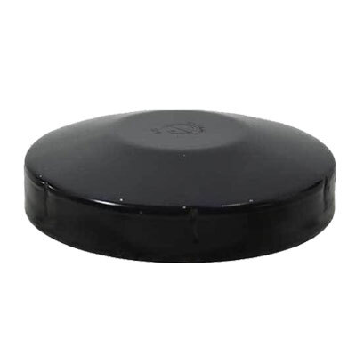 [CPSR562B] Galvabond Round End Cap 101.5mm (90NB) Black