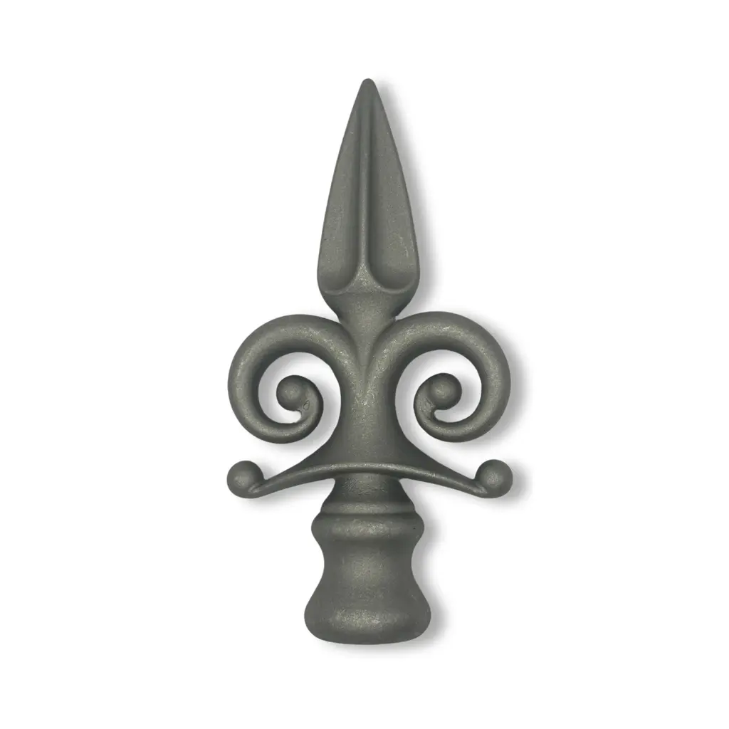 Aluminium Fence Spear: Imperial Female to fit over 19mm Round Tube ...