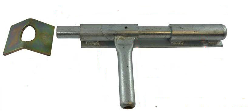 Heavy Duty Spring Loaded Slam Lock 25mm LH with Lug | Gatesplus