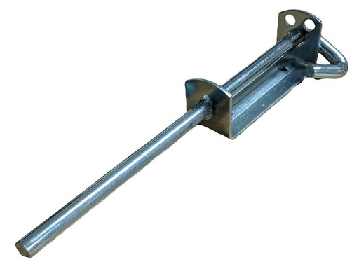 [DB455] Heavy Duty Steel Drop Bolt 550mm long 16mm Rod - Zinc Finished
