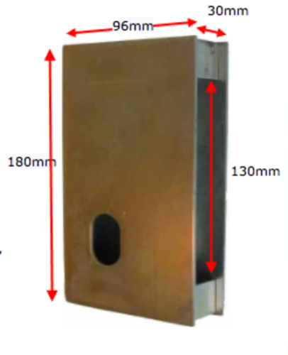 [FK937] Lock Box to suit lockwood 3572 series cylinder hole only