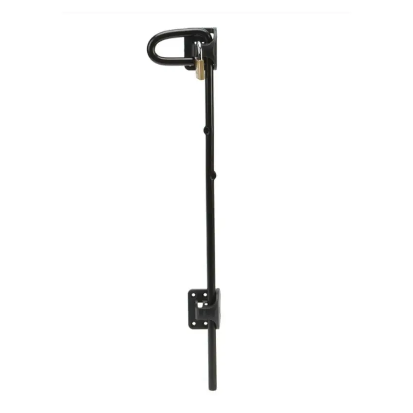 D&D Q-Bolt Drop Bolt Padlockable with Padlock For Timber Gates: 16mm ...