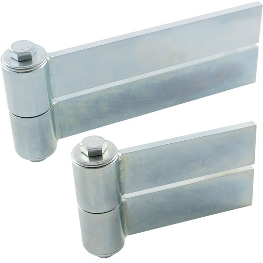 [HGHR400] D&D BadAss Heavy Duty Rising Hinge / Up Hill Strap Hinges for Gates up to 680 kg