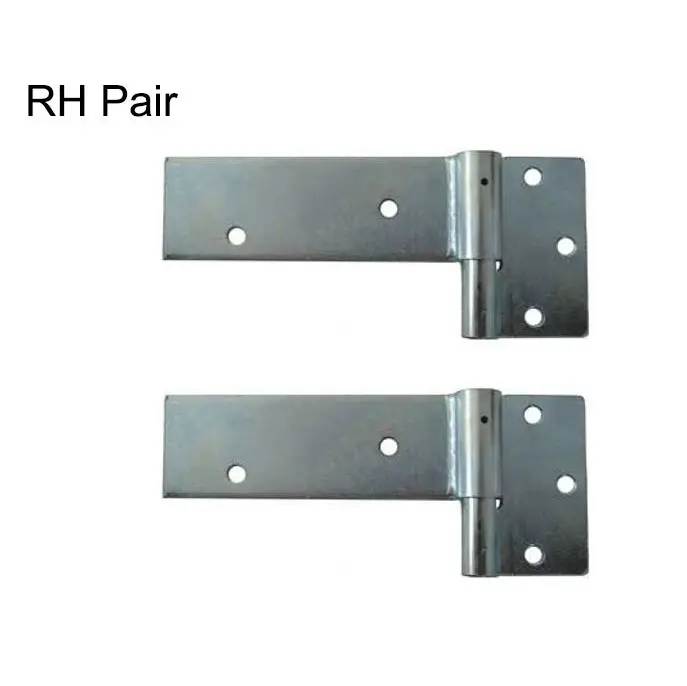 Zinc Plated Strap Hinges For Timber Gates - 14mm Pin, 145x50mm, RH ...
