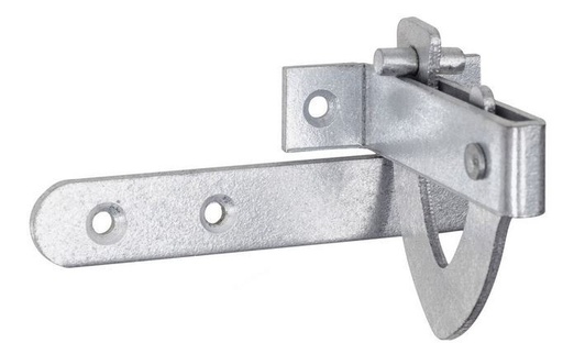 [FK401] Swing Gate D-Latch and striker Horizontal bolt - Zinc Finished