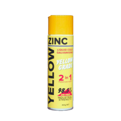 [ZP008] Yellow Zinc Protect and Match  2 in 1 Spray Paint 400g can