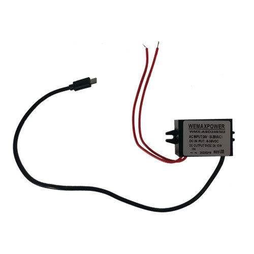 [ELCV005] AC/DC-DC Converter 24V AC / 12V DC to 5V DC 1A (micro-USB)